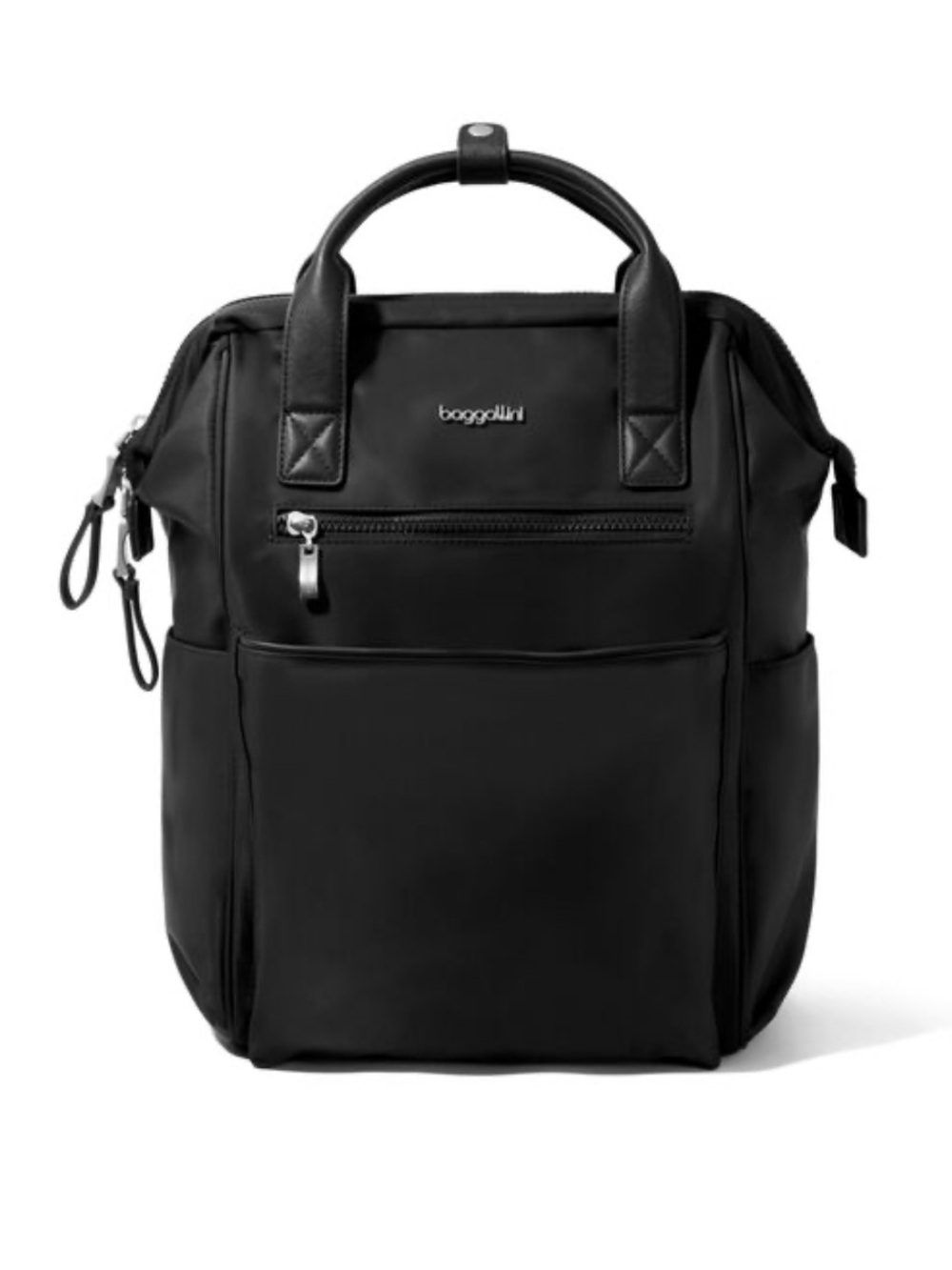 Baggallini Black Water Resistant SoHo Backpack